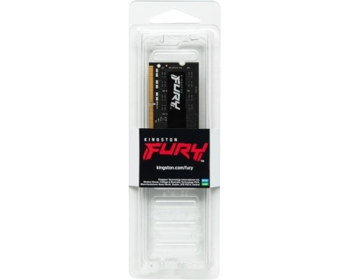 Модуль памяти Kingston FURY Impact 32GB DDR4 SODIMM PC4-21300 KF426S16IB/32