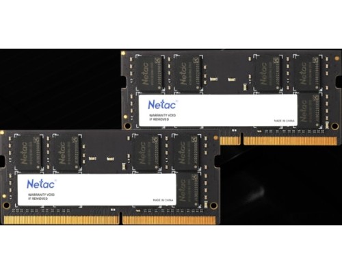 Модуль памяти Netac Basic 16GB DDR4 SODIMM PC4-25600 NTBSD4N32SP-16
