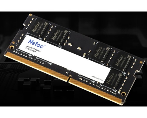 Модуль памяти Netac Basic 16GB DDR4 SODIMM PC4-25600 NTBSD4N32SP-16