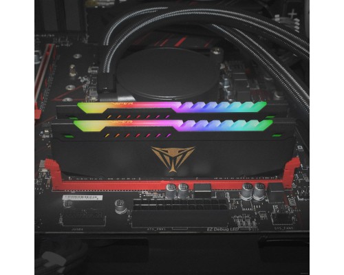 Модуль памяти Patriot Viper Steel RGB 2x32GB DDR4 PC4-28800 PVSR464G360C0K