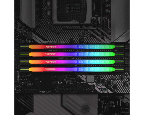 Модуль памяти Patriot Viper Steel RGB 2x32GB DDR4 PC4-28800 PVSR464G360C0K