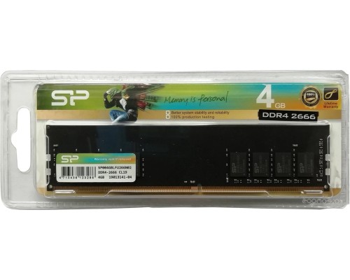 Модуль памяти Silicon Power 16GB DDR4 PC4-25600 SP016GBLFU320X02