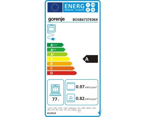 Духовой шкаф Gorenje BOSB6737E06X