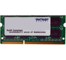 Модуль памяти Patriot Signature 4GB DDR3 SO-DIMM PC3-10600 (PSD34G13332S)