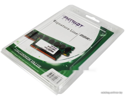 Модуль памяти Patriot Signature 4GB DDR3 SO-DIMM PC3-10600 (PSD34G13332S)