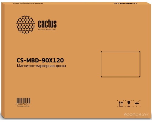 Магнитно-маркерная доска Cactus CS-MBD-90X120