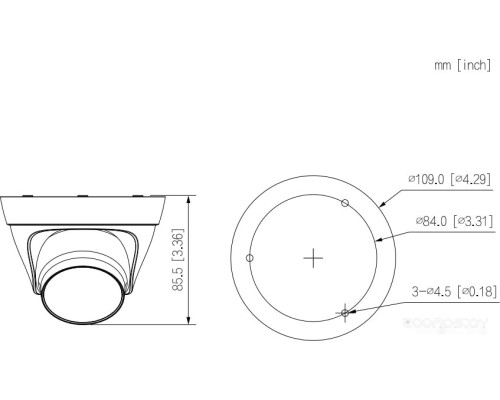 IP-камера Dahua DH-IPC-HDW1330T1P-0360B-S4