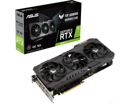 Видеокарта Asus TUF Gaming GeForce RTX 3070 Ti OC 8GB GDDR6X