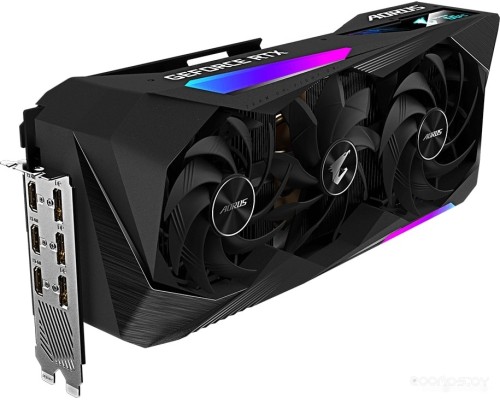 Видеокарта Gigabyte Aorus GeForce RTX 3070 Ti Master 8G GDDR6X GV-N307TAORUS M-8GD