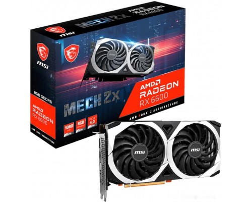 Видеокарта MSI Radeon RX 6600 Mech 2X 8G