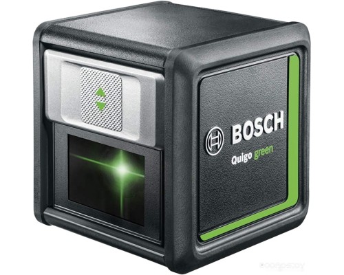 Лазерный нивелир Bosch Quigo Green 0603663C02 (с зажимом MM2 и переходником)