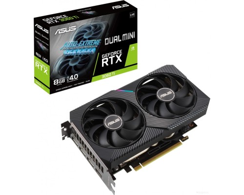 Видеокарта Asus Dual GeForce RTX 3060 Ti V2 Mini 8GB GDDR6 LHR