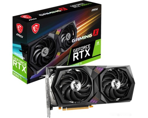 Видеокарта MSI GeForce RTX 3060 Ti Gaming X 8G LHR