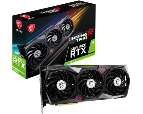 Видеокарта MSI GeForce RTX 3070 Gaming Z Trio 8G LHR