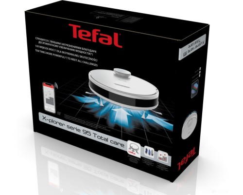 Робот-пылесос Tefal X-plorer Serie 95 Total Care RG7987WH