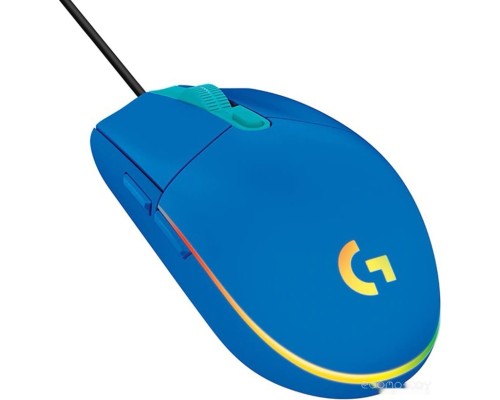 Игровая мышь Logitech G102 Lightsync (синий)