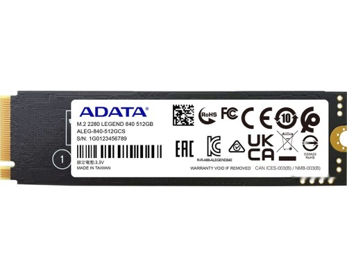 SSD A-Data Legend 840 512GB ALEG-840-512GCS