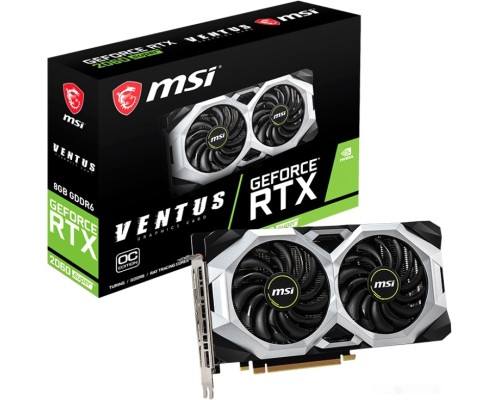 Видеокарта MSI GeForce RTX 2060 Super Ventus OC 8GB GDDR6