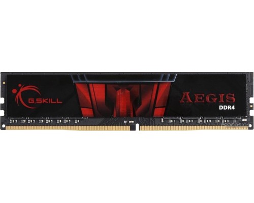 Модуль памяти G.SKILL Aegis 8GB DDR4 PC4-21300 F4-2666C19S-8GIS