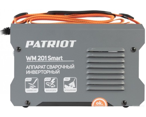 Сварочный инвертор Patriot WM 201 Smart