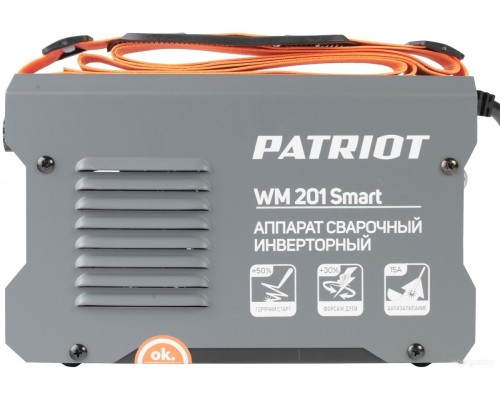 Сварочный инвертор Patriot WM 201 Smart