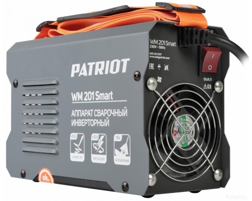 Сварочный инвертор Patriot WM 201 Smart