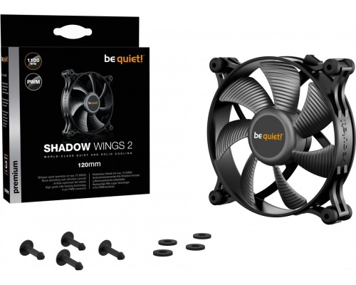 Вентилятор для корпуса be quiet! Shadow Wings 2 120mm PWM BL085