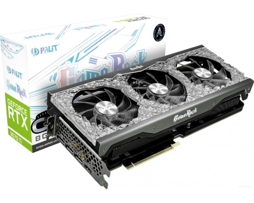 Видеокарта PALIT GeForce RTX 3070 Ti GameRock OC 8GB GDDR6X NED307TT19P2-1047G