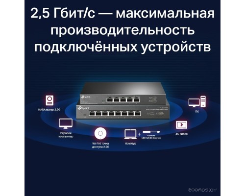 Коммутатор TP-Link TL-SG108-M2