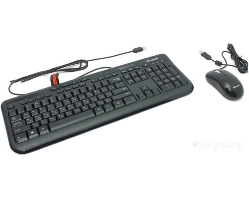 Клавиатура + мышь Microsoft Wired Desktop 600 [3J2-00015]