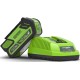 Зарядное устройство Greenworks G40C (40В)