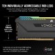 Модуль памяти Corsair Vengeance RGB PRO SL 2x16GB DDR4 PC4-28800 CMH32GX4M2D3600C18