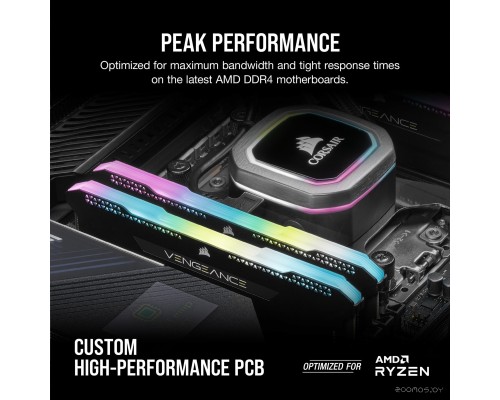 Модуль памяти Corsair Vengeance RGB PRO SL 2x16GB DDR4 PC4-28800 CMH32GX4M2D3600C18