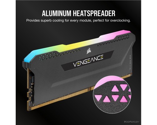 Модуль памяти Corsair Vengeance RGB PRO SL 2x16GB DDR4 PC4-28800 CMH32GX4M2D3600C18