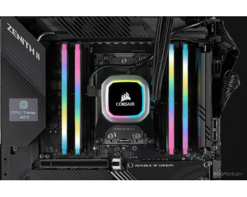 Модуль памяти Corsair Vengeance RGB PRO SL 2x16GB DDR4 PC4-28800 CMH32GX4M2D3600C18