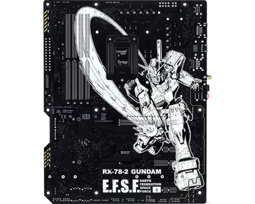 Материнская плата Asus Z590 WiFi Gundam Edition