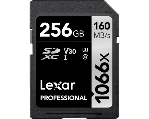 Карта памяти Lexar Professional 1066x SDXC LSD1066256G-BNNNG 256GB