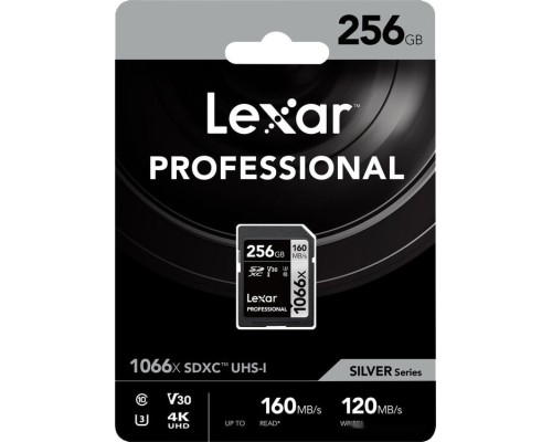 Карта памяти Lexar Professional 1066x SDXC LSD1066256G-BNNNG 256GB