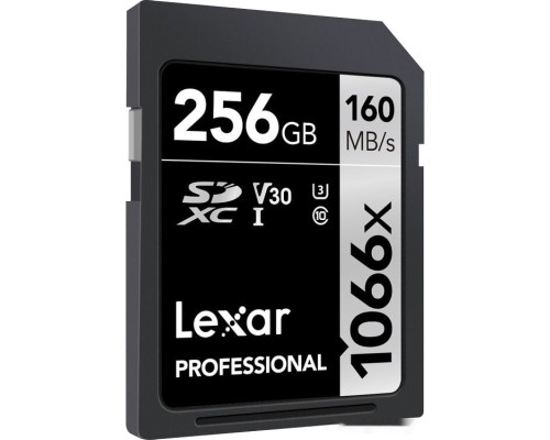 Карта памяти Lexar Professional 1066x SDXC LSD1066256G-BNNNG 256GB