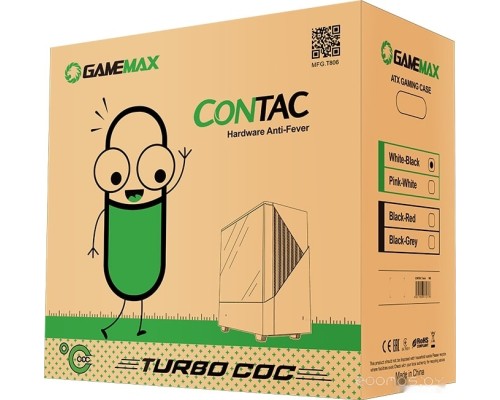 Корпус GameMax Contac COC WB