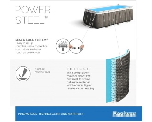 Бассейн Bestway Power Steel 56998 (549x274x122)