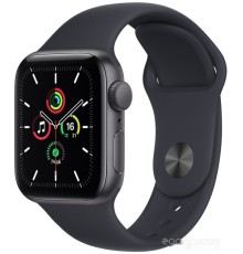 Умные часы Apple Watch SE 40 мм (алюминий серый космос/темная ночь)