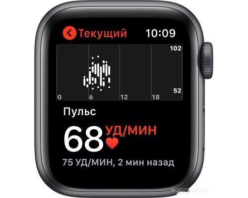 Умные часы Apple Watch SE 40 мм (алюминий серый космос/темная ночь)