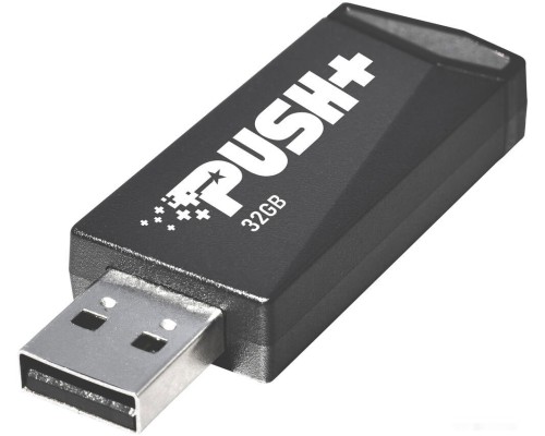 USB Flash Patriot Push+ 32GB (черный)