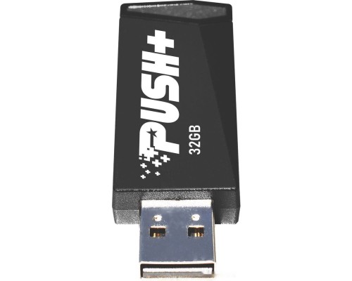 USB Flash Patriot Push+ 32GB (черный)