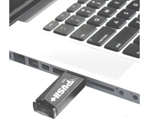 USB Flash Patriot Push+ 32GB (черный)