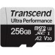 Карта памяти Transcend microSDXC 340S 256GB (с адаптером)