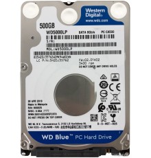 Жесткий диск Western Digital Blue 500GB WD5000LPZX