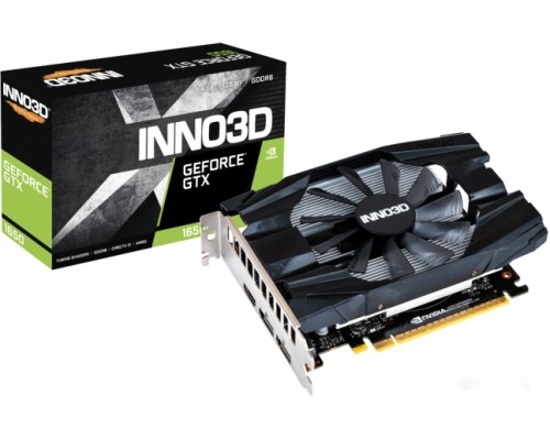 Видеокарта Inno3D GeForce GTX 1650 Compact 4GB GDDR6 N16501-04D6-1177VA19