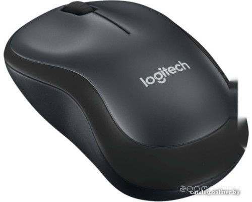 Мышь Logitech M220 Silent (темно-серый) [910-004878]